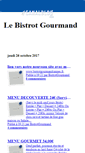Mobile Screenshot of bistrotgourmand.canalblog.com