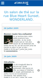Mobile Screenshot of blueheartsunset.canalblog.com