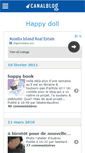 Mobile Screenshot of happydoll.canalblog.com