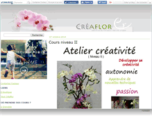 Tablet Screenshot of creaflor.canalblog.com