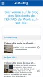 Mobile Screenshot of lesroseaux.canalblog.com