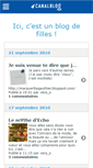 Mobile Screenshot of margueriteg.canalblog.com