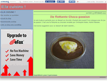 Tablet Screenshot of ellacuisine.canalblog.com