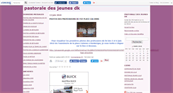 Desktop Screenshot of pastoraljeunesdk.canalblog.com
