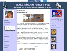 Tablet Screenshot of americangazette.canalblog.com