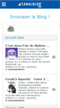 Mobile Screenshot of emoceanleblog.canalblog.com