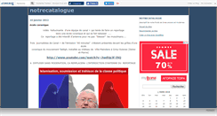 Desktop Screenshot of notrecatalogue.canalblog.com