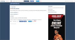 Desktop Screenshot of premierege.canalblog.com