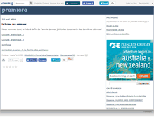 Tablet Screenshot of premierege.canalblog.com
