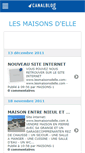 Mobile Screenshot of lesmaisonsdelle.canalblog.com