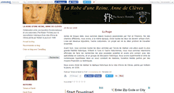 Desktop Screenshot of annedecleves.canalblog.com