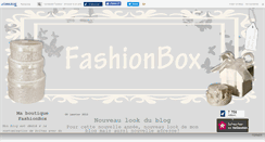 Desktop Screenshot of myfashionbox.canalblog.com