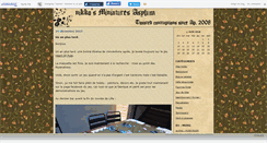 Desktop Screenshot of miniaturesasylum.canalblog.com