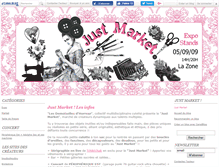 Tablet Screenshot of justmarket.canalblog.com