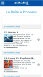 Mobile Screenshot of laboiteapinceaux.canalblog.com