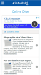 Mobile Screenshot of celinedion.canalblog.com
