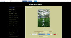 Desktop Screenshot of creationsmana.canalblog.com