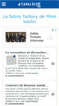 Mobile Screenshot of fabricdemimi.canalblog.com