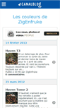 Mobile Screenshot of couleurdezig.canalblog.com