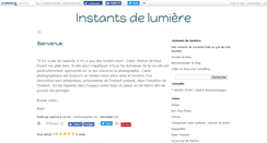 Desktop Screenshot of instantslumiere.canalblog.com