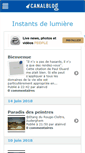 Mobile Screenshot of instantslumiere.canalblog.com