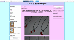 Desktop Screenshot of lartdetreunique.canalblog.com