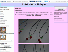 Tablet Screenshot of lartdetreunique.canalblog.com