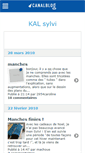 Mobile Screenshot of kasylvi.canalblog.com