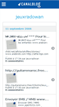 Mobile Screenshot of jeuxradowan.canalblog.com
