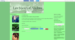 Desktop Screenshot of bijouxandrea.canalblog.com