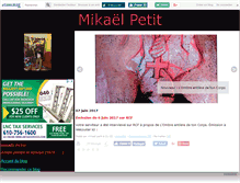 Tablet Screenshot of mikaelpetit.canalblog.com