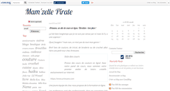 Desktop Screenshot of mamzellepirate.canalblog.com