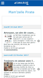 Mobile Screenshot of mamzellepirate.canalblog.com