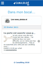 Mobile Screenshot of isaly.canalblog.com