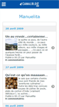Mobile Screenshot of manuelita.canalblog.com