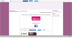 Desktop Screenshot of laciefrancaise.canalblog.com