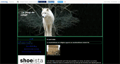 Desktop Screenshot of loupblanc.canalblog.com