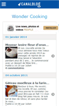 Mobile Screenshot of jufirstcooking.canalblog.com