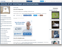 Tablet Screenshot of livresdormariage.canalblog.com