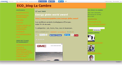 Desktop Screenshot of ecobloglacambre.canalblog.com