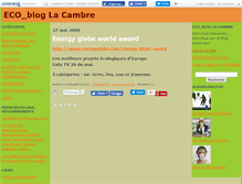 Tablet Screenshot of ecobloglacambre.canalblog.com