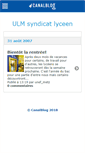 Mobile Screenshot of lyceen.canalblog.com
