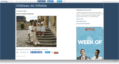 Desktop Screenshot of chateauvillette.canalblog.com