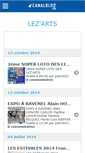 Mobile Screenshot of leslezarts.canalblog.com