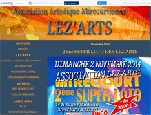 Tablet Screenshot of leslezarts.canalblog.com
