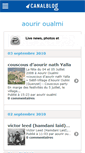 Mobile Screenshot of aouriroualmi.canalblog.com