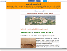 Tablet Screenshot of aouriroualmi.canalblog.com