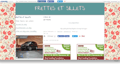 Desktop Screenshot of frettesetsillets.canalblog.com