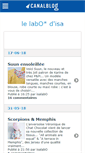 Mobile Screenshot of isalabo.canalblog.com