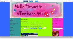 Desktop Screenshot of mllepirouette.canalblog.com